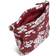 Vera Bradley Collegiate Triple Zip Hipster Crossbody Bag - Cardinal/White Rain Garden With University Of Oklahoma Logo