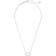 Kendra Scott Elisa Open Frame Pendant Necklace - Silver/Transparent