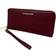 Michael Kors Jet Set Travel Large Continental Wristlet Wallet - Mulberry