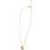 Adornia Butterfly Necklace - Gold/White