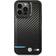 BMW Carbon Effect Printed Logo Case for iPhone 14 Pro Max