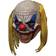 Ghoulish Productions Adult Deluxe Clooney Clown Chinless Horror Mask Halloween Costume