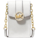 Michael Kors Carmen Small Logo Smartphone Crossbody Bag - Optic White