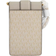 Michael Kors Carmen Small Logo Smartphone Crossbody Bag - Light Sand