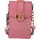 Michael Kors Carmen Small Logo Smartphone Crossbody Bag - Grapefruit