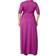 Kiyonna Meadow Dream Wrap Maxi Dress Plus Size - Magenta