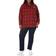 Carhartt Women's Rugged Flex Relaxed Fit Midweight Flannel Long-Sleeve Plaid Tunic - Chili Pepper
