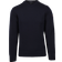 Paul & Shark Mens Button Shoulder Crew Knit Sweater - Navy