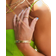 Kendra Scott Joelle Bangle Bracelet - Gold/Transparent