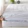 Bedsure Pad Overfilled Quiet Shade Mattress Cover White (203.2x99.1)