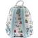 Loungefly Peanuts Happy Holidays All Over Print Womens Double Strap Shoulder Bag - Multi