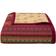 HiEnd Accents Solace Quilts Red, Brown, Orange (243.8x233.7)