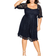 City Chic Giselle Dress Plus Size - Navy