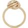 Italian Gold Love Knot Ring - Gold