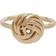 Italian Gold Love Knot Ring - Gold