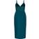 City Chic Lace Touch Dress Plus Size - Emerald