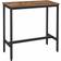 Vasagle Narrow Long Rustic Brown Bar Table 15.7x39.4"