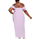 City Chic Entwine Maxi Dress Plus Size - Lilac