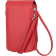 Nautica Catalina Vegan Leather RFID Crossbody Bag - Fuego Red
