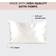 Kitsch Satin Pillowcase Pillow Case White (48.3x66)