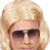 Widmann 70s Dandy Blonde Wig Set with Mustache