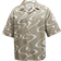 Frame Men's Abstract Wave-Print Camp Shirt - Sand Beige