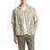 Frame Men's Abstract Wave-Print Camp Shirt - Sand Beige