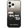 Karl Lagerfeld Ikonik Karl & Choupette Gradient Case for iPhone 13 Pro Max