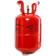 Party Factory Helium Gas Cylinders for 30 Balloons Red