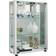 VCM Sintalo White Vitrine 60x80cm