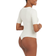 Spanx Suit Yourself Ribbed Crew Neck Short Sleeve Bodysuit - Parchment