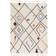 Linon Marrakech Zap Beige, White 60x84"