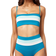 L*Space Rebel Stripe Bikini Top - Mediterranean/Cream Pool