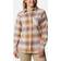 Columbia Women's Calico Basin Flannel Long Sleeve Shirt- OrangePlaid