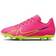 Nike Jr. Mercurial Vapor 15 Club FG/MG - Pink Blast/Gridiron/Volt