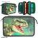 Depesche Dino World Green with 3D Effect Triple Pencil Case