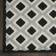 Nourison Aloha White, Black 27x144"