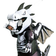 Joyin Adult Skeleton Dragon Inflatable Costume