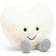 Jellycat Amuseable Cream Heart 11cm