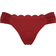 Hunkemöller Scallop Rio Bikini Pants - Rhubarb