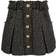 Balmain Pleated tweed miniskirt multicoloured