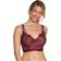 Cosabella Women's Sicilia Curvy Longline Bralette, Vino/India