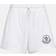 Moncler White Embroidered Shorts