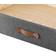 Underbed Drawer with 4 Wheels Storage Cabinet 32.9x5.8"