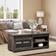 Homcom Farmhouse Coffee Table 17.8x39.2"