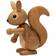 Spring Copenhagen Baby Squirrel Peanut Pyntefigur 8.5cm