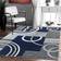 GLORY RUGS Modern Blue, Green 60x84"