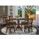 East West Furniture Dublin Dining Set 42" 5