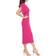 Dress The Population Tiffany Dress - Bright Fuchsia