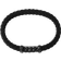 David Yurman Chevron Rubber Bracelet - Black/Diamonds